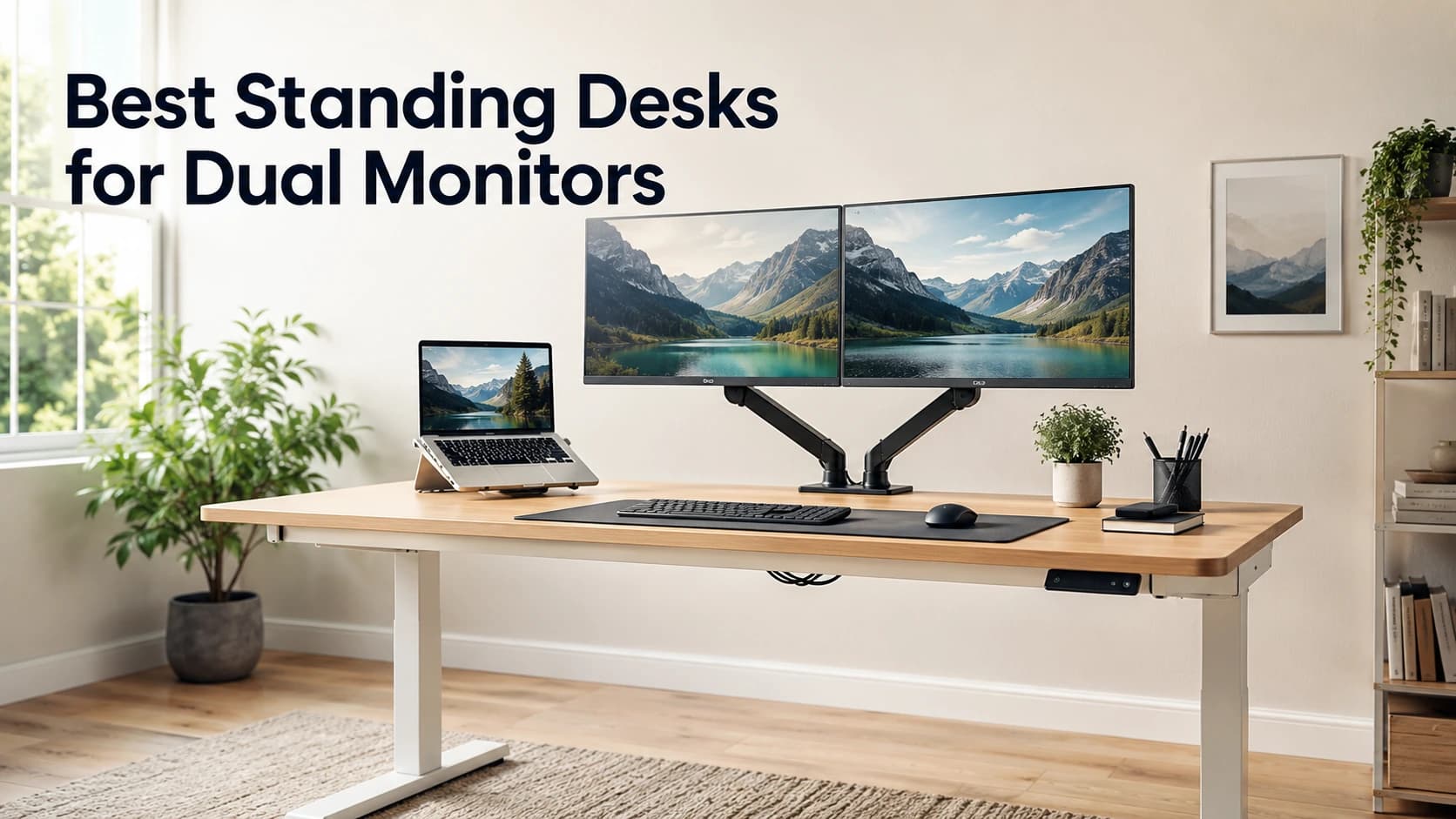 The Best Standing Desks for Dual Monitors, Compared